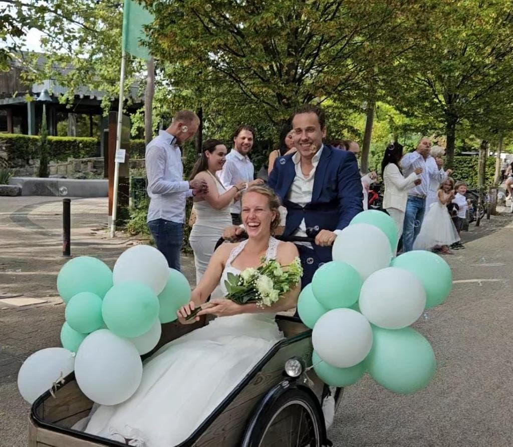 Bruidsfoto van Joycelin
