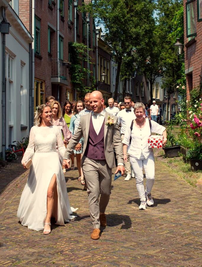Bruidsfoto van Lisette Hoorn