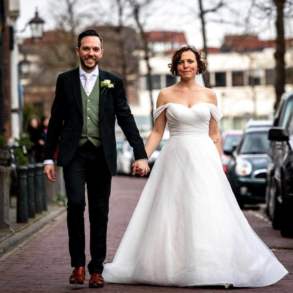 Bruidsfoto van Roos