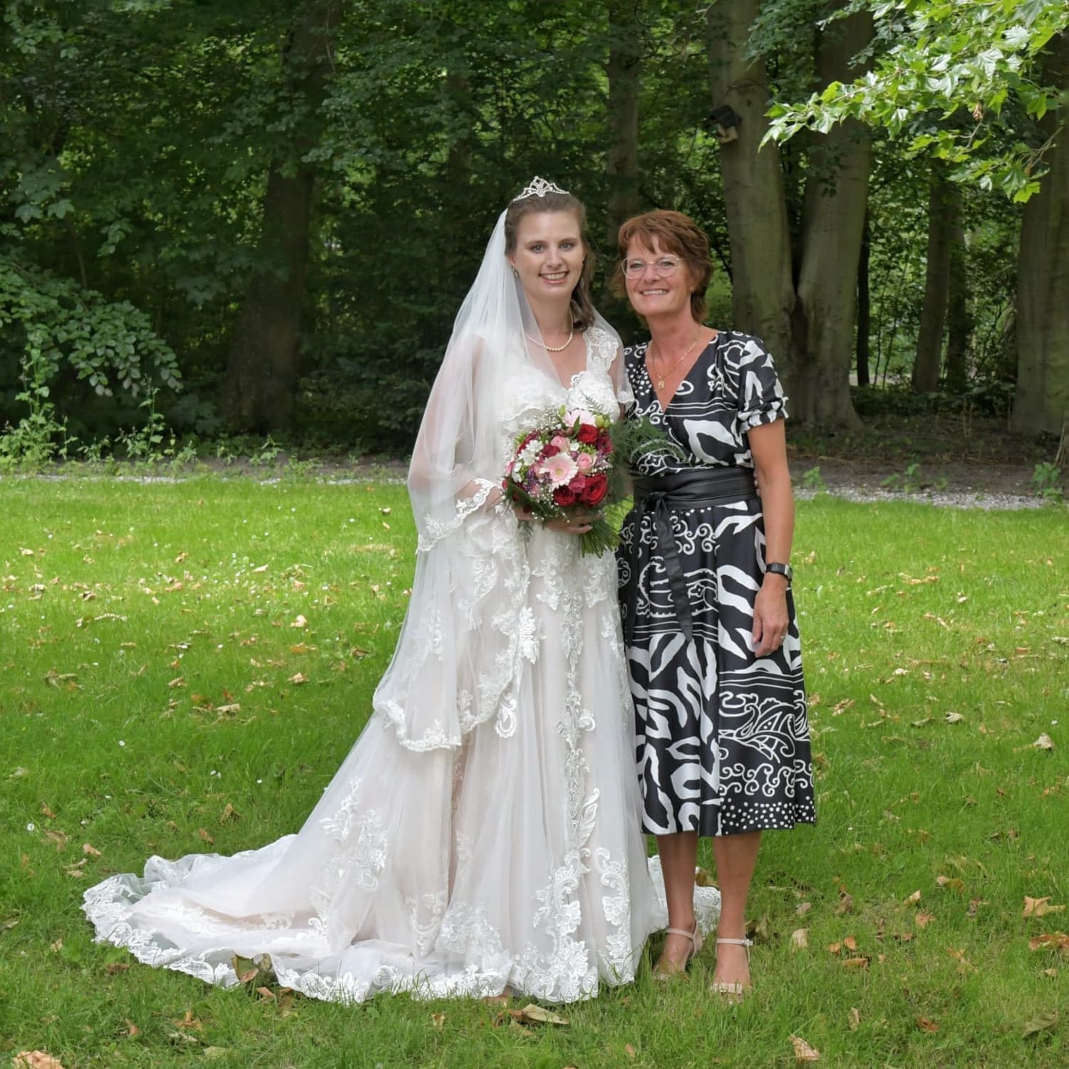 Bruidsfoto van Sharon